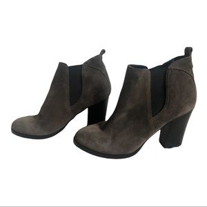 Marc Fisher Suede Dark Gray Boot